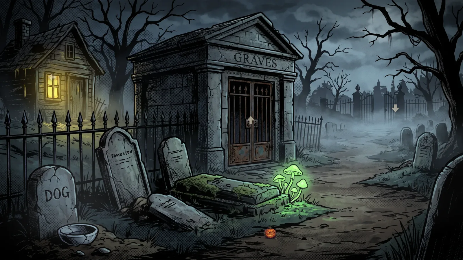 The family cemetery